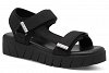 S.Oliver Flat Sport Πέδιλο 5-28706-44 001 Μαύρο