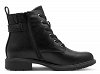 Jana 100% Comfort Γυναικείο Μποτάκι Flat 8-25278-45 001 Μαύρο