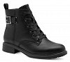 Jana 100% Comfort Γυναικείο Μποτάκι Flat 8-25278-45 001 Μαύρο