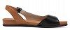 Jana 100% Comfort Γυναικείο Flat Πέδιλο 8-28160-42 001 Μαύρο