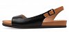 Jana 100% Comfort Γυναικείο Flat Πέδιλο 8-28160-42 001 Μαύρο