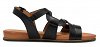 Jana 100% Comfort Γυναικείο Flat Πέδιλο 8-28161-44 001 Μαύρο