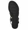 Jana 100% Comfort Γυναικείο Flat Πέδιλο 8-28161-44 001 Μαύρο