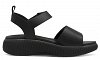 Jana 100% Comfort Γυναικείο Flat Πέδιλο 8-28765-44 001 Μαύρο