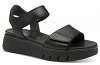 Tamaris Comfort Δερμάτινο Πέδιλο 8-88720-44 001 Μαύρο