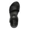 Tamaris Comfort Δερμάτινο Πέδιλο 8-88720-44 001 Μαύρο
