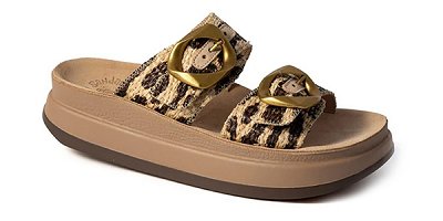 Fantasy Sandals Γυναικεία Πέδιλα Abeba S1121 Μπεζ