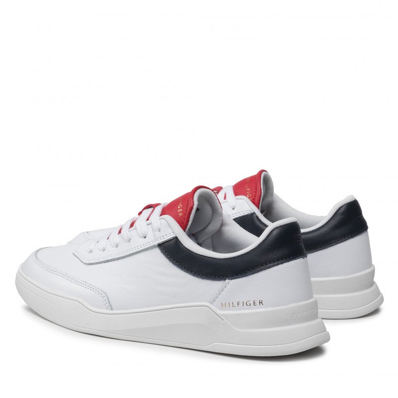 tommy hilfiger elevated cupsole suede