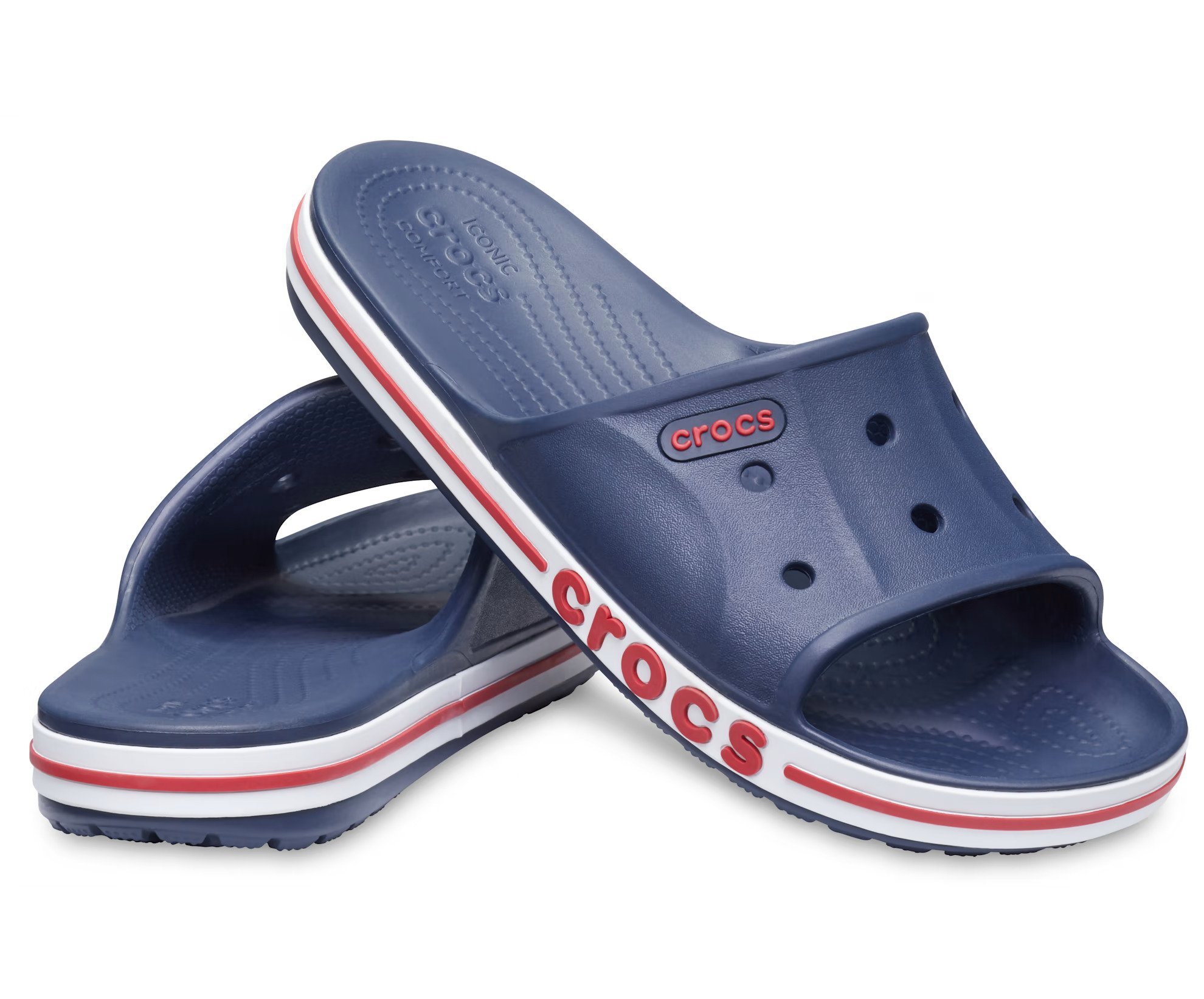 Crocs Bayaband Slide 205392-4CC Navy-Pepper | Apostolidis Shoes