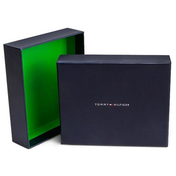 Tommy Hilfiger Johnson N/S Wallet W/Coin Pocket AM0AM00664 002 Μαύρο