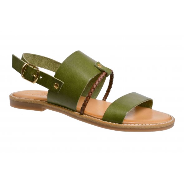 Apostolidis Shoes Sandals 939 Green