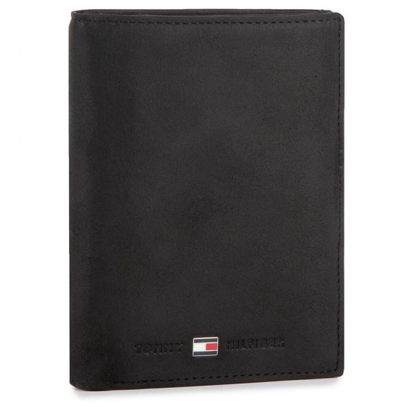 Tommy Hilfiger Johnson N/S Wallet W/Coin Pocket AM0AM00664 002 Μαύρο