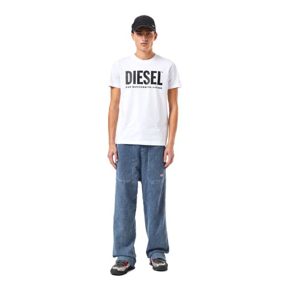 Diesel T-DIEGOS ECOLOGO T-Shirt A02877 0AAXJ 100 White