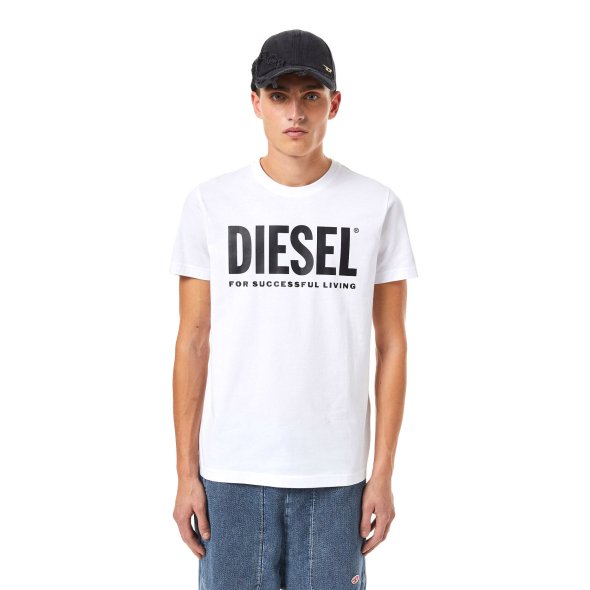 Diesel T-DIEGOS ECOLOGO T-Shirt A02877 0AAXJ 100 White