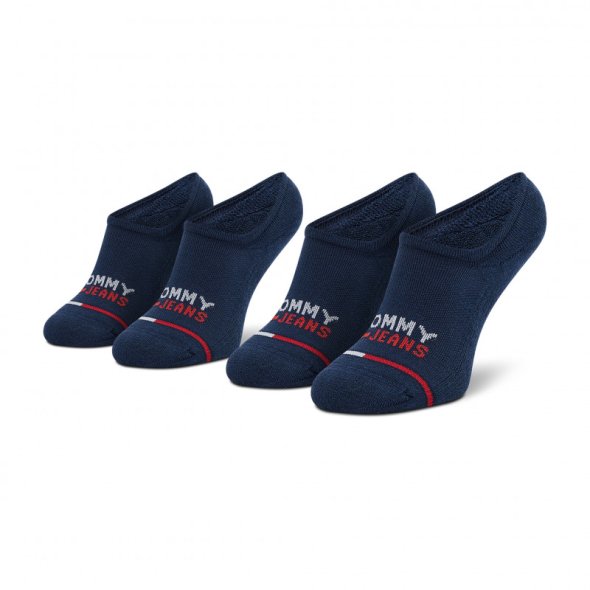 Tommy Hilfiger Σετ 2 ζευγάρια unisex κάλτσες σοσόνια 701218958 002 Navy