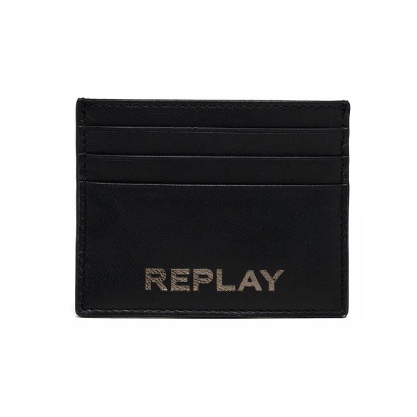Replay Wallet And Keychain Set AM8024.000 A3000 098 Black