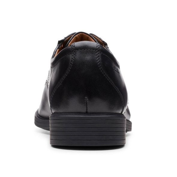 Clarks Whiddon Plain 26152918 Black Leather
