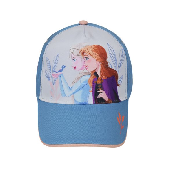 Παιδικό καπέλο τζόκεϋ Disney Frozen Elsa & Anna D10166WR Blue