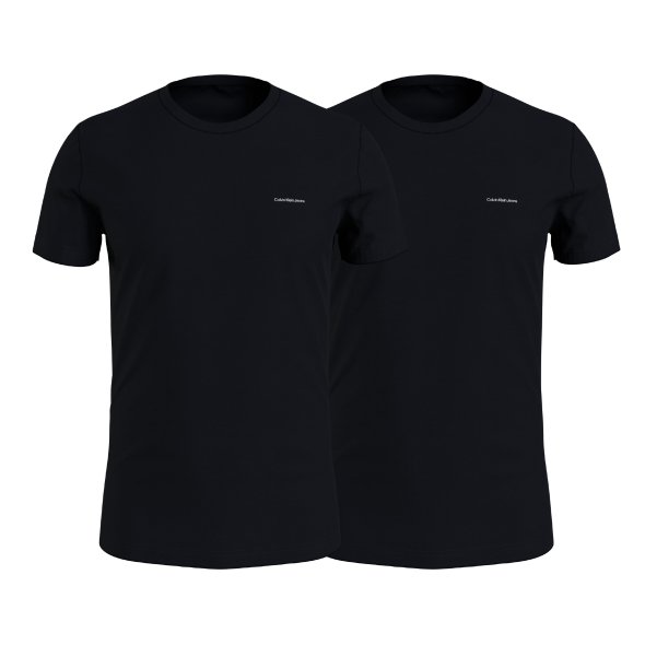 Calvin Klein 2 Pack T-Shirt J30J322343 0GK Black/Black