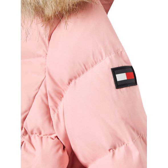 Tommy Hilfiger Kids Essential Down Jacket KG0KG05980 TH4 Pink Shade