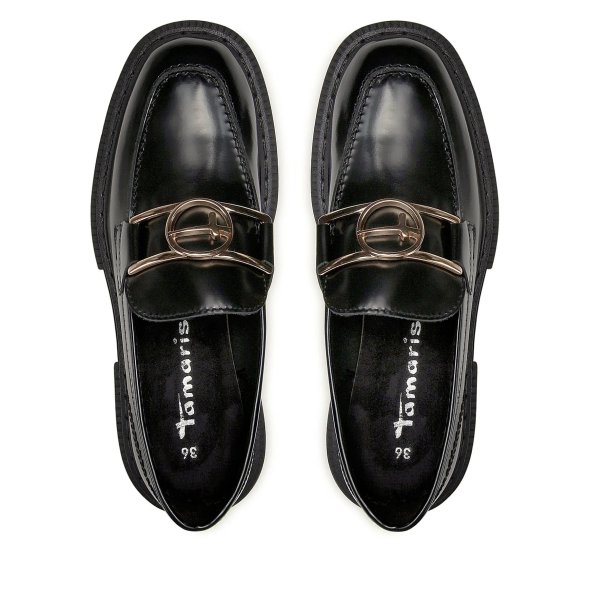 Tamaris Γυναικείο Loafer 1-24709-29 026 Black Brush