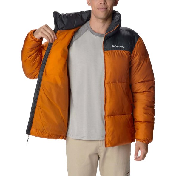 Columbia Ανδρικό Μπουφάν Puffect™ Hooded Jacket 2008413-858 Warm Copper/Black