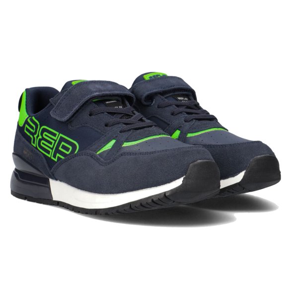 Replay Kids Shoot Jr JS290017L 3110 (36-39) Navy Fluo Green