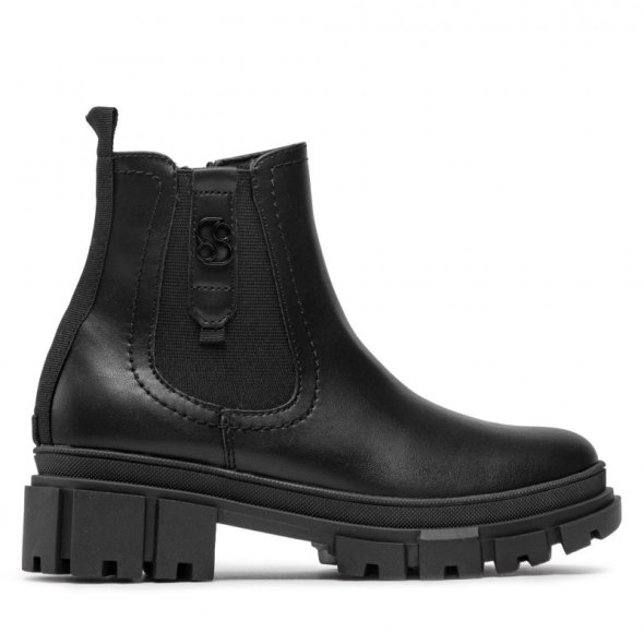 S.Oliver Γυναικείο Μποτάκι Flat 5-25402-39 007 Black Uni 