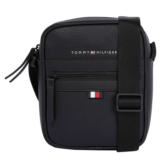 Tommy Hilfiger Essential Pu Mini Reporter AM0AM09504 BDS Black