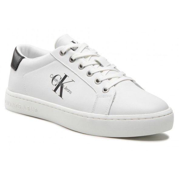 Calvin Klein Classic Cupsole Laceup Low Lth YM0YM00491 YAF Bright White