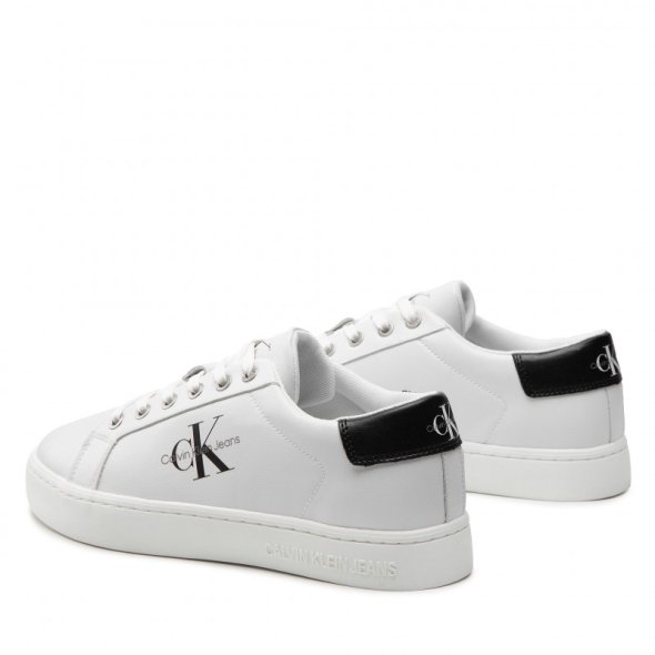 Calvin Klein Classic Cupsole Laceup Low Lth YM0YM00491 YAF Bright White