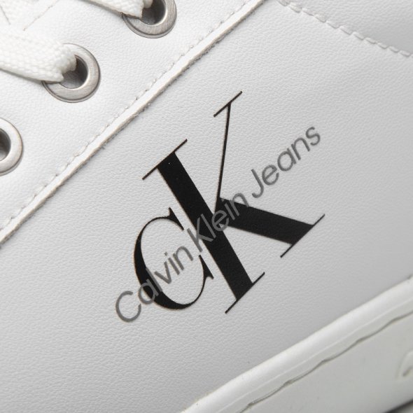 Calvin Klein Classic Cupsole Laceup Low Lth YM0YM00491 YAF Bright White