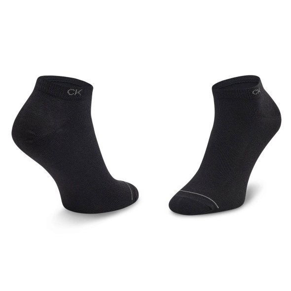Calvin Klein Σετ 3 Ζευγάρια Κοντές Κάλτσες 701218718 001 Black