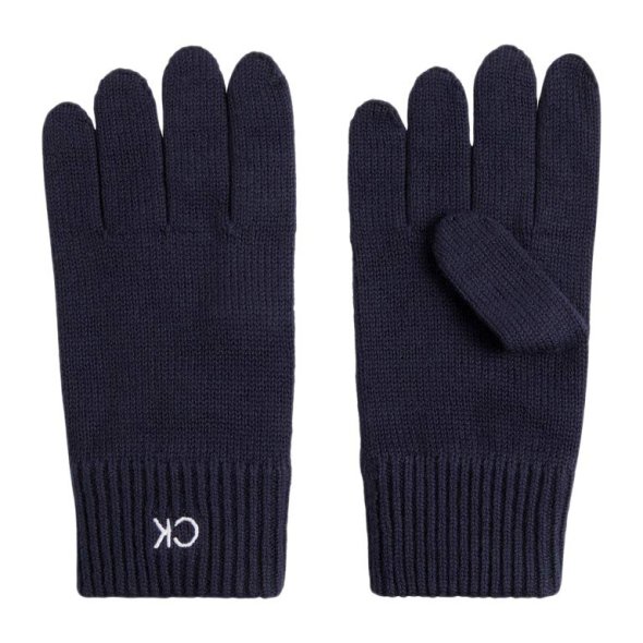 Calvin Klein Classic Cotton Rib Gloves K50K509541 BA7 Navy