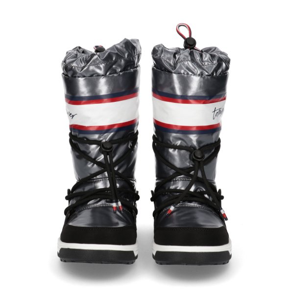 Tommy Hilfiger Snow Boot T3A6-32436-1485 918 Dark Silver