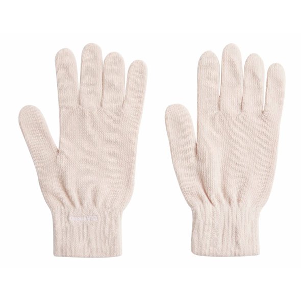 Calvin Klein Organic Ribs Gloves K60K608508 TER Pink