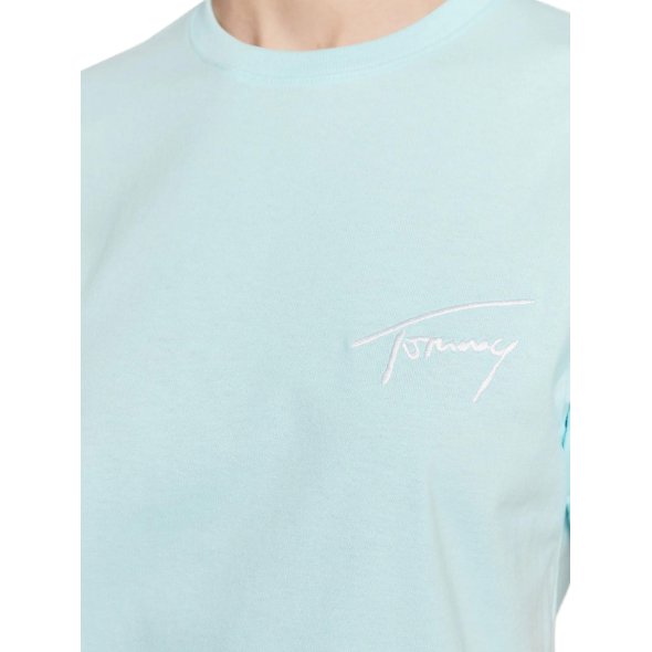 Tommy Hilfiger Γυναικείο T-Shirt DW0DW12940 CSP Aqua Coast