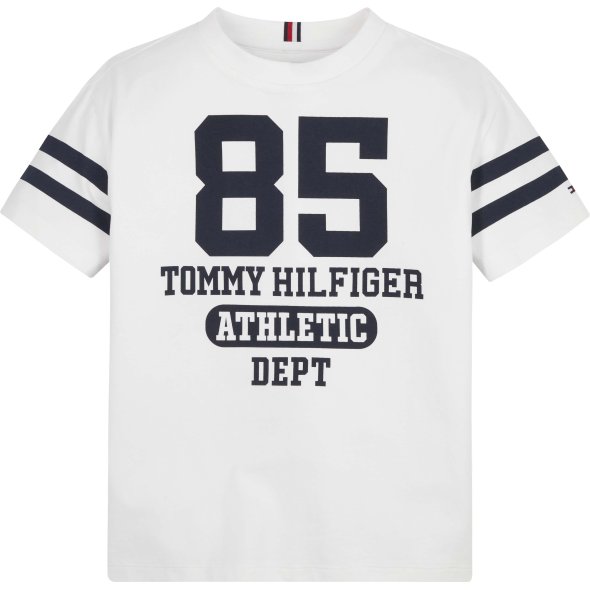 Tommy Hilfiger Collegiate Tee S/S KB0KB08023s YBR White