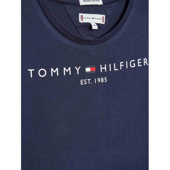 Tommy Hilfiger Essential Tee S/S Girls KG0KG06585 C87 Twilight Navy