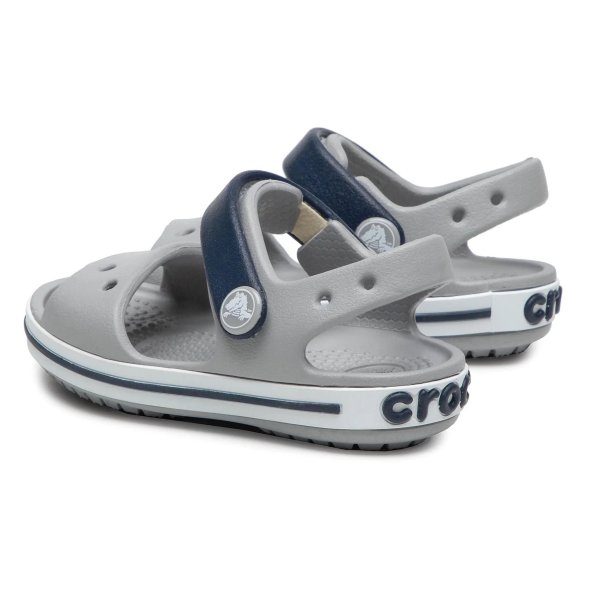 Crocs Crocband Sandal Kids 12856-01U Light Grey/Navy