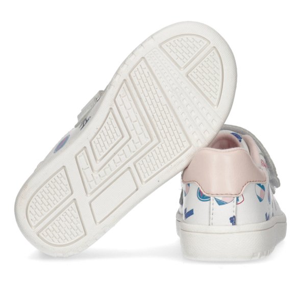 Tommy Hilfiger Low Cut Velcro Sneaker T1A9-32715-1355 X134 White/Pink
