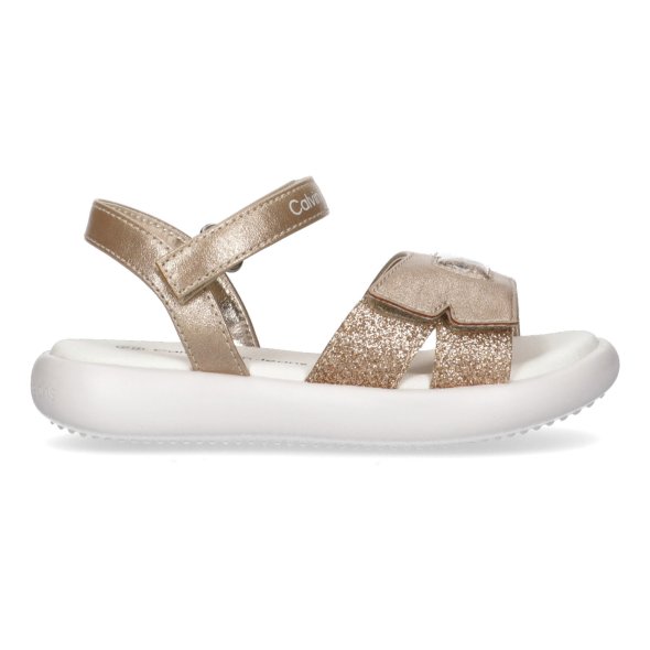 Calvin Klein Kids Velcro Sandal V3A2-80503-1381 514 Platinum