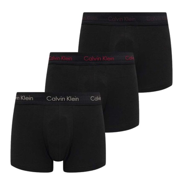 Calvin Klein 3Pack Low Rise Cotton Stretch Trunks 0000U2664G CQ7