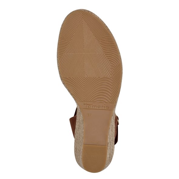 Tamaris Espadrilles 1-28300-20 305 Cognac