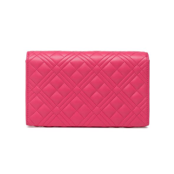LOVE MOSCHINO JC4079PP1GLA0604 Borsa Quilted Pu Fuxia