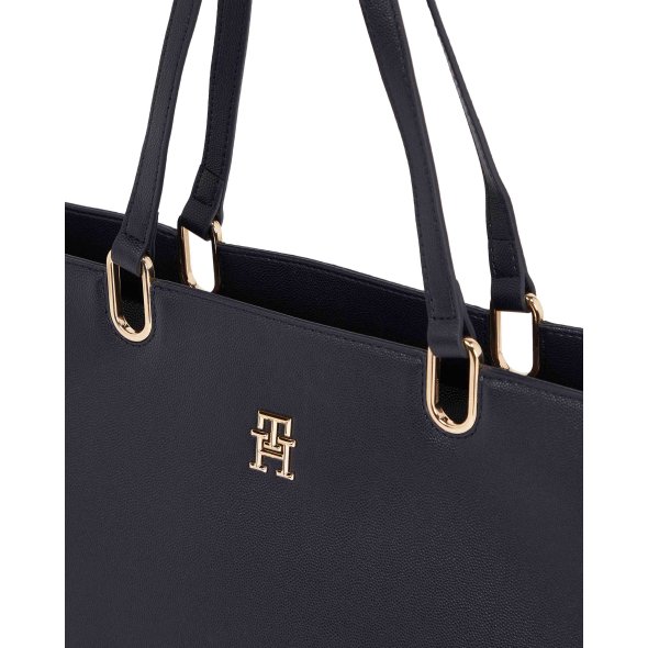 Tommy Hilfiger TH Timeless Med Tote AW0AW14478 DW6 Navy