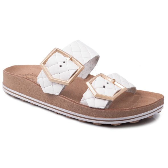 Fantasy Sandals Taylor S331 White Softy