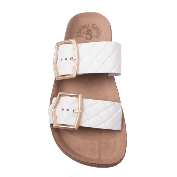 Fantasy Sandals Taylor S331 White Softy