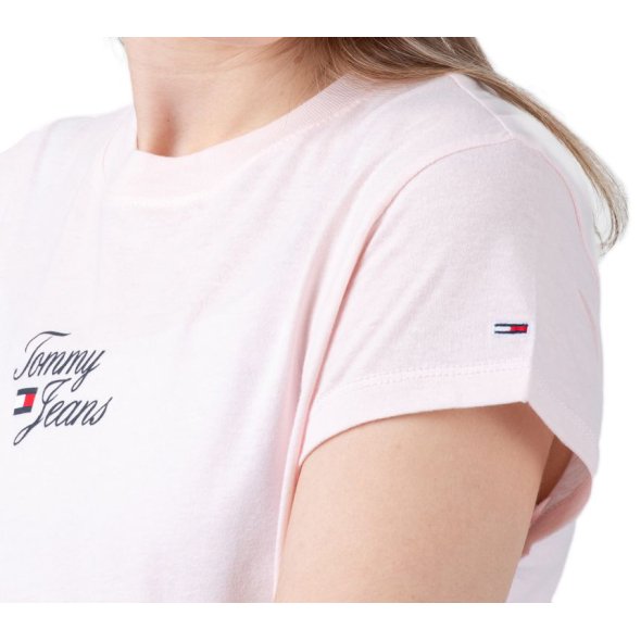 Tommy Hilfiger Tjw Bby Essential Logo 1 SS DW0DW15441 TJ9 Faint Pink