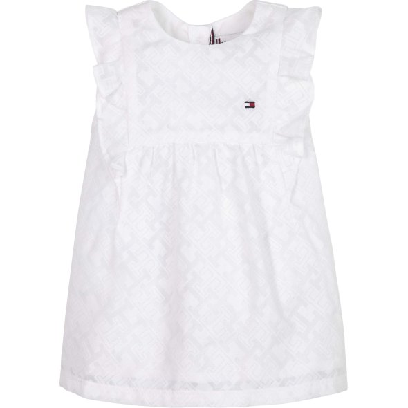 Tommy Hilfiger Baby Woven Dress KN0KN01628 YBR White